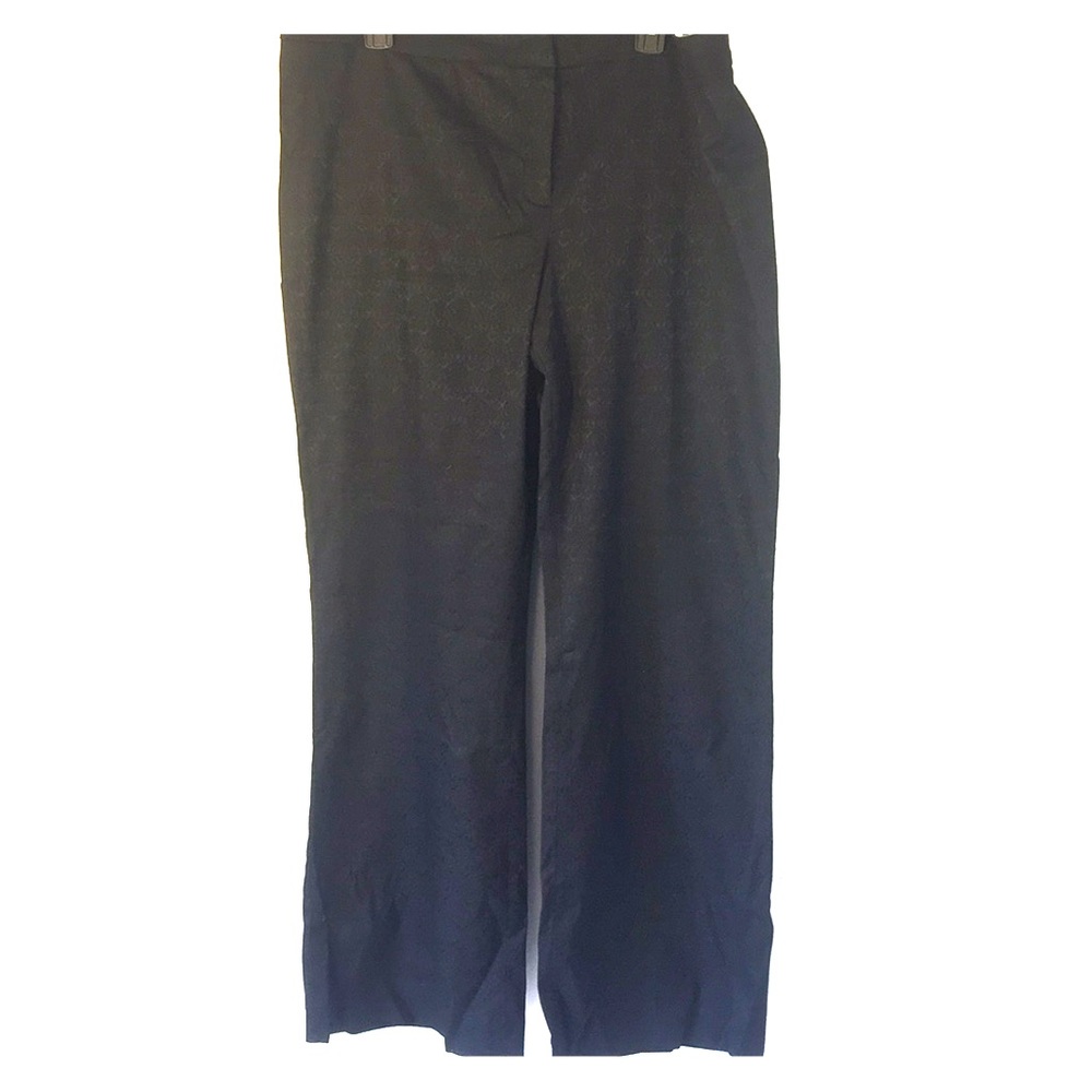 Tahari Black Business Casual Dress Pants Black 14